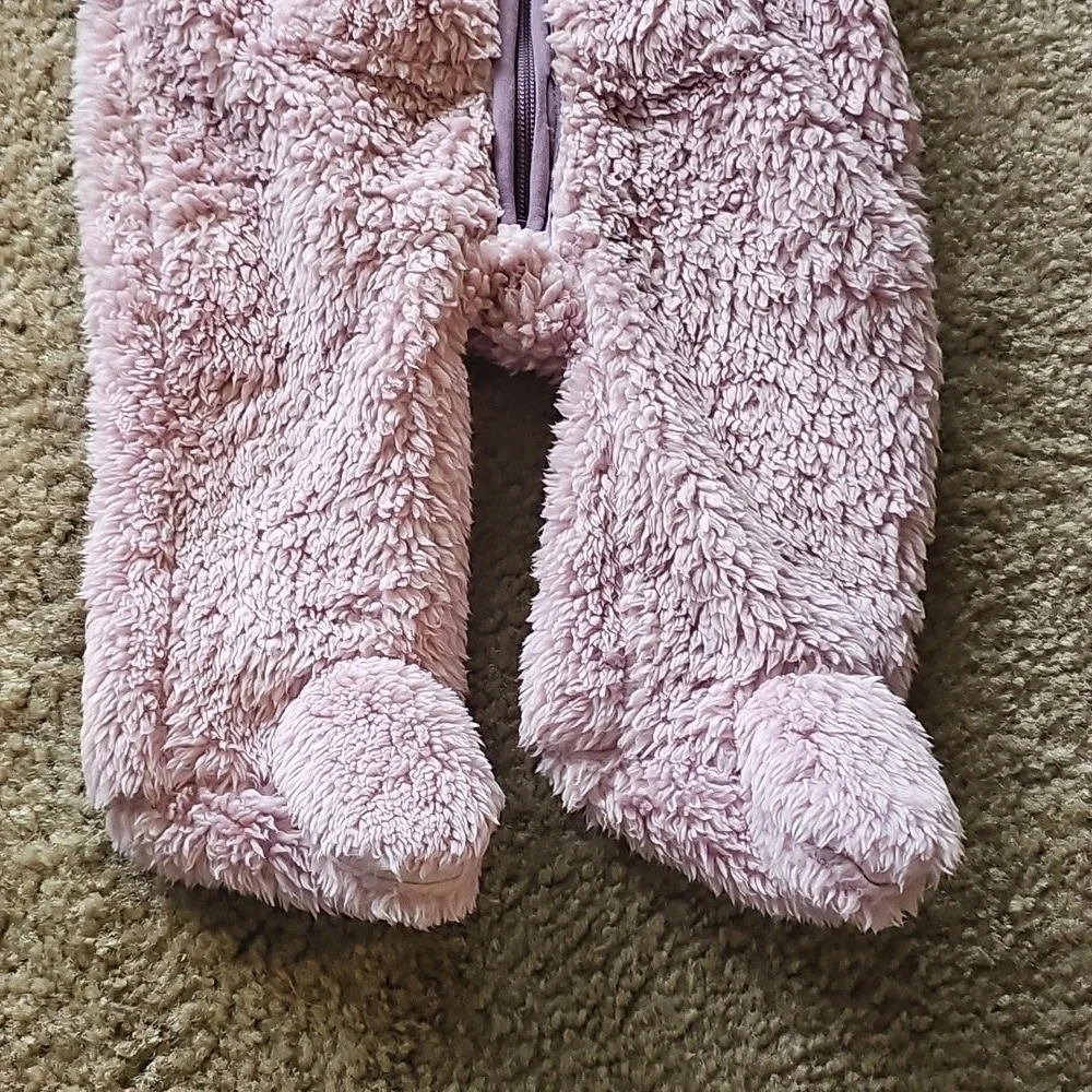 Eddie Bauer Fleece Onesie Lavender 0 3 Months